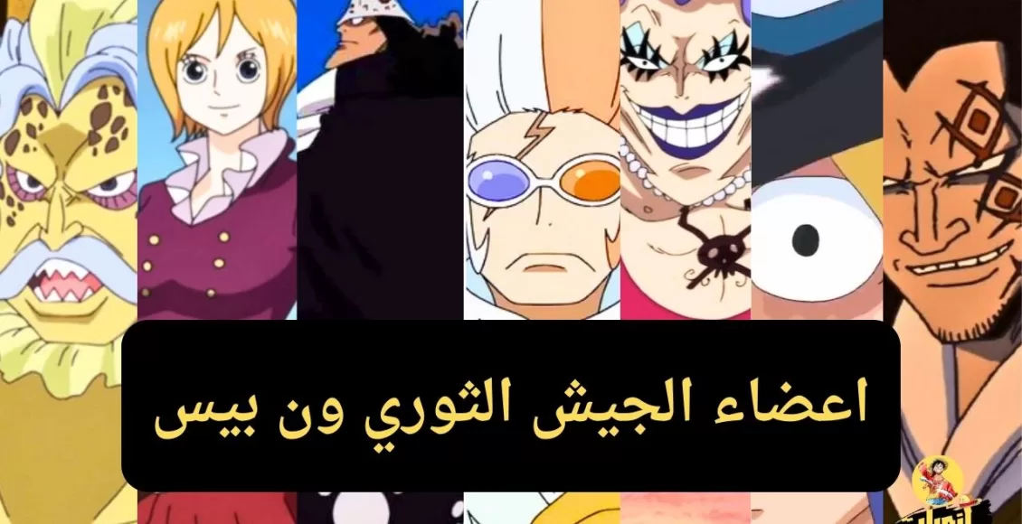 اعضاء الجيش الثوري ون بيس